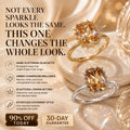 The Golden Hour Crown™ Elongated Cushion Lab-Grown Diamond Ring-Make Fingers Look Longer, Complete Every Outfit & Turn Everyday Moments Into Something Unforgettable | Gold or Silver | Last Day Sale-90% OFF🔥