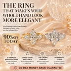 The Marquise Embrace™ Lab-Grown Diamond Three-Stone Ring – Elongated Brilliance, Flattering Elegance & Meaning for Every Chapter | Gold or Silver | Last Day Sale-90% OFF🔥