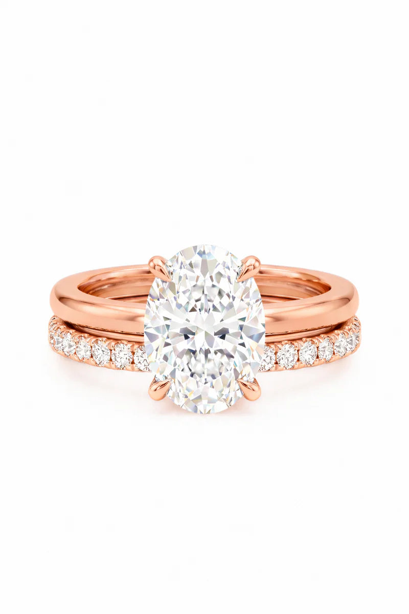 csandiva™ 3-Carat VVS1 Moissanite Ring Suite - Travel-Safe Brilliance & Elegant Heirloom Alternative | Claim 90% OFF Today🔥