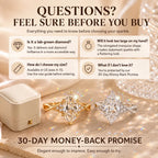 The Marquise That Makes Every Hand Look More Elegant — Brilliant Lab-Grown Diamond Twist Ring for Everyday Sparkle | Gold or Silver | Last Day Sale-90% OFF🔥