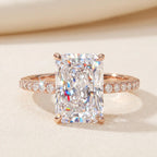 csandiva™ The "Timeless" 9.0ct Radiant Ring - Smart Luxury Alternative & Zero Anxiety Glamour | Claim 90% OFF Last Day🔥