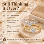 A Promise You Can Wear Every Day — Heart-Cut 5A CZ “I Promise You” Ring in 925 Sterling Silver | Gold or Silver | Last Day Sale-90% OFF🔥