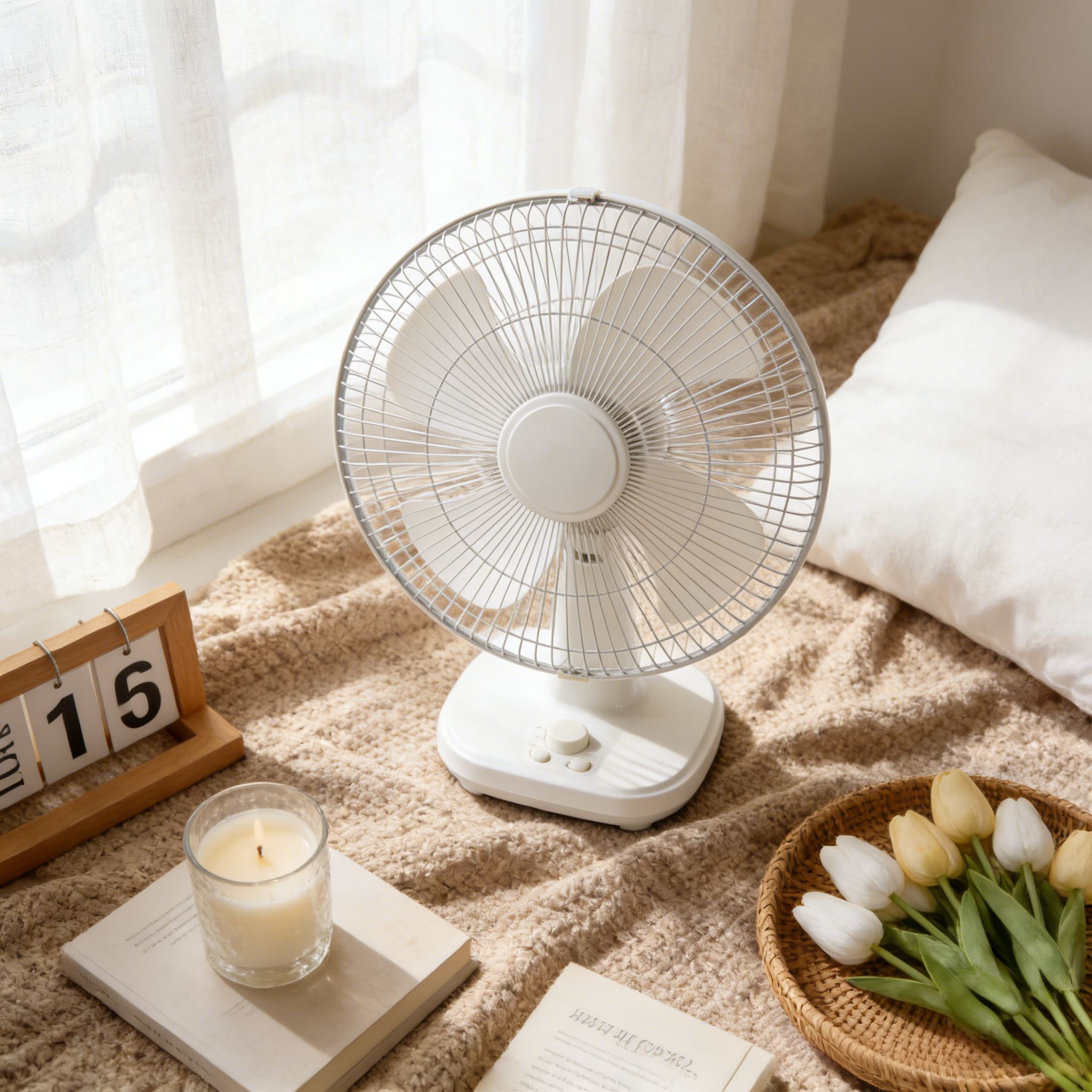 Compact Home & Office Cooling Fan