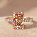 csandiva™ The "Timeless" 9.0ct Radiant Ring - Smart Luxury Alternative & Zero Anxiety Glamour | Claim 90% OFF Last Day🔥