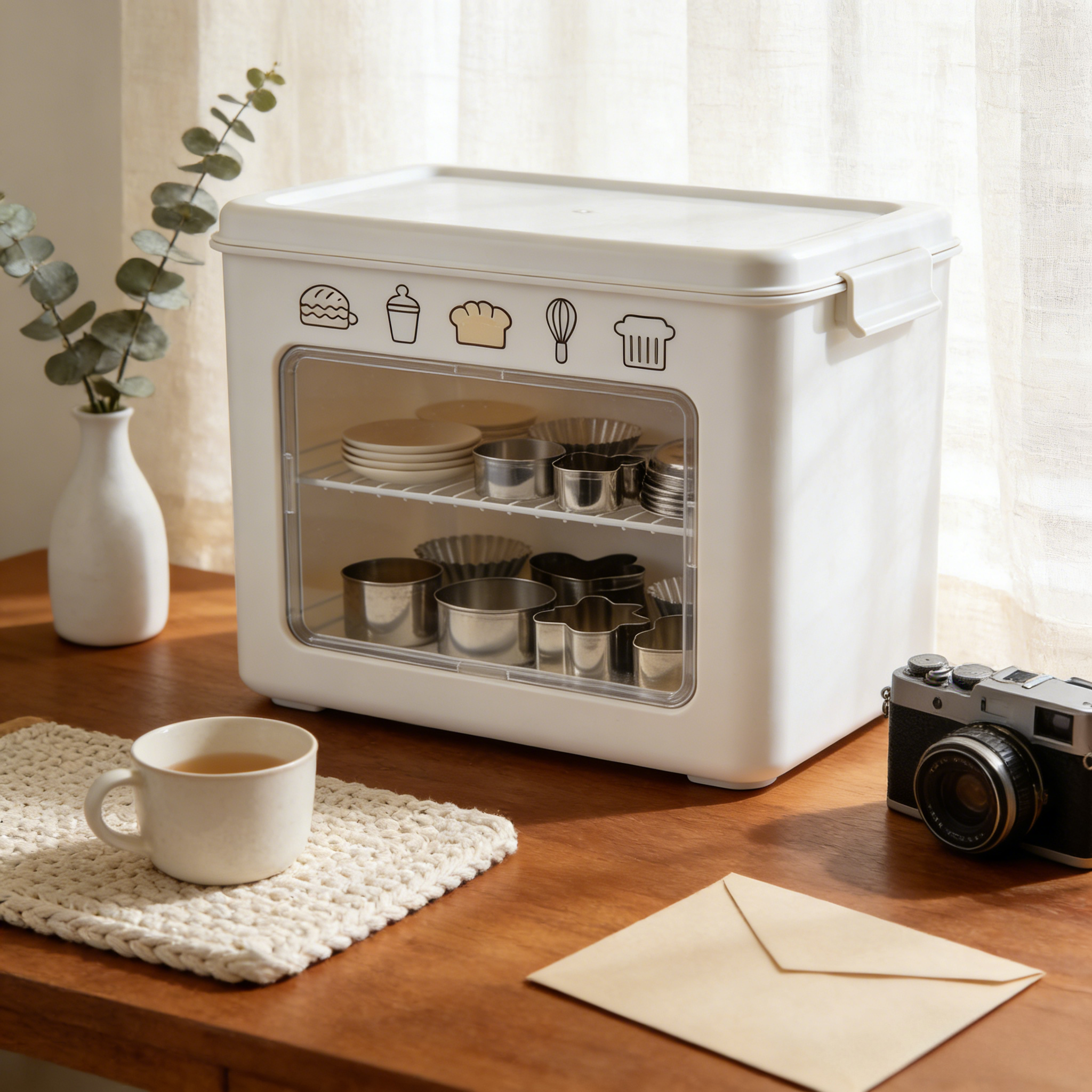 Stackable Pantry Organizer for Baking Tools