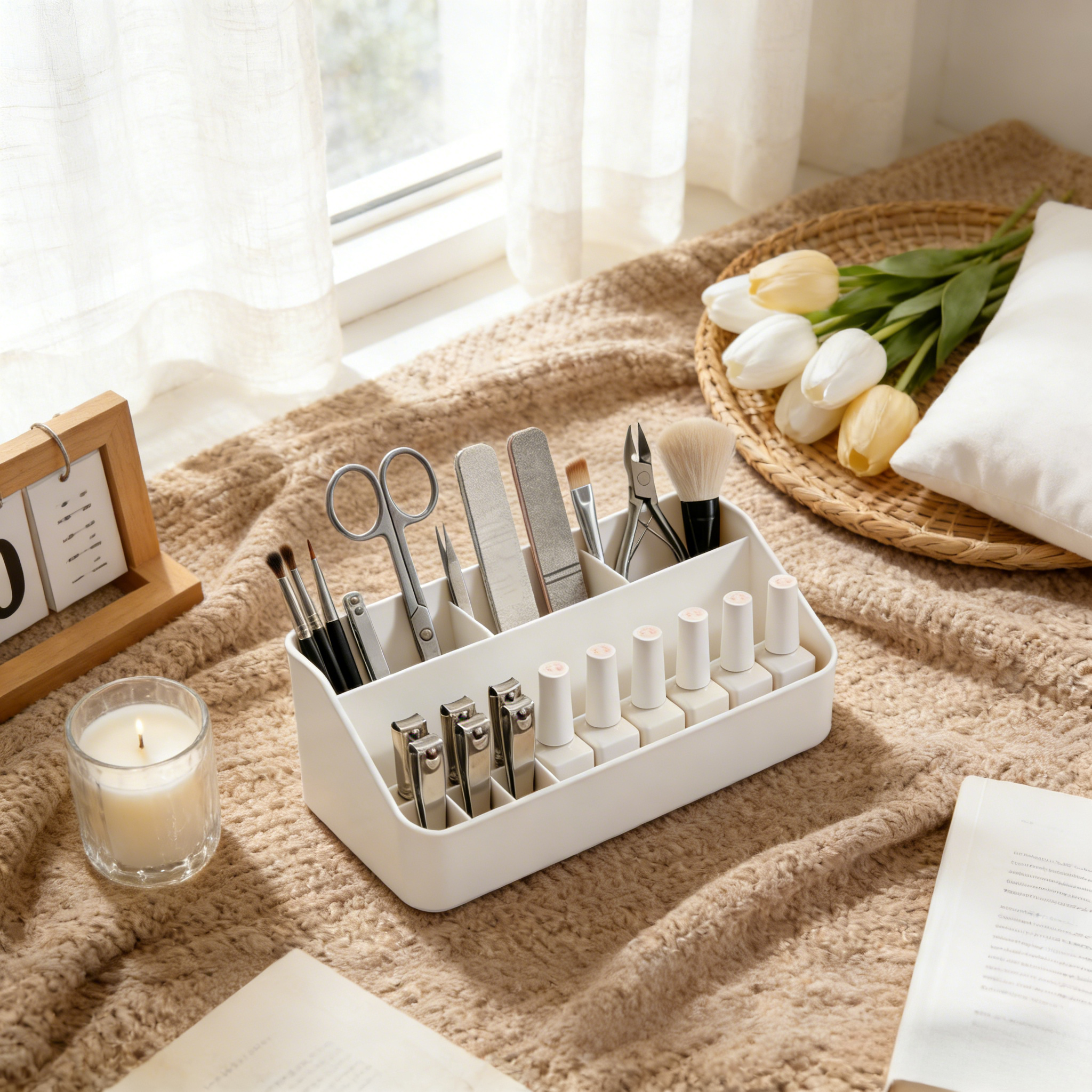 Compact Vanity Organizer for Beauty Essentials