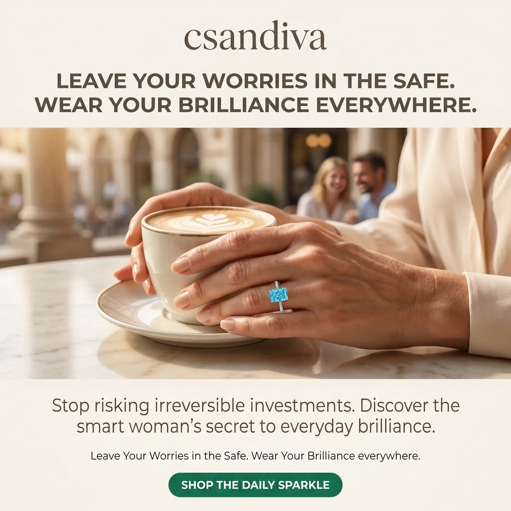 csandiva™ The "Timeless" 9.0ct Radiant Ring - Smart Luxury Alternative & Zero Anxiety Glamour | Claim 90% OFF Today🔥