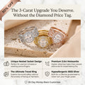 csandiva™ 3.0ct Vintage Nested Ring Suite - Smart Heirloom Alternative & Zero Anxiety Glamour | Claim 90% OFF Today🔥