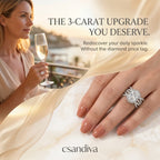 csandiva™ 3.0ct Vintage Nested Ring Suite - Smart Heirloom Alternative & Zero Anxiety Glamour | Claim 90% OFF Today🔥