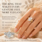 The Marquise Crown Lab-Grown Diamond Ring Set — A Three-Piece Bridal Stack Made for Your Forever | Gold or Silver | Last Day Sale-90% OFF🔥