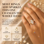 The Everglow Marquise™ Lab-Grown Diamond Ring — A Brilliant, Hand-Elongating Statement Made for Love, Milestones & Choosing Yourself | Gold or Silver | Last Day Sale-90% OFF🔥