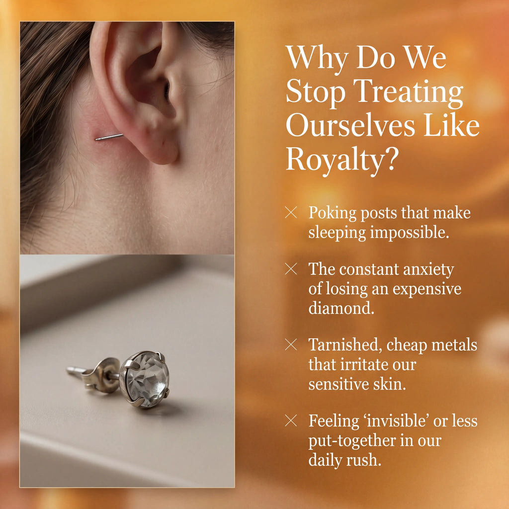 csandiva™ The Timeless Bloom Moissanite Studs - Zero Anxiety Elegance & Radiant Heirloom Alternative | Last Day 90% OFF🔥