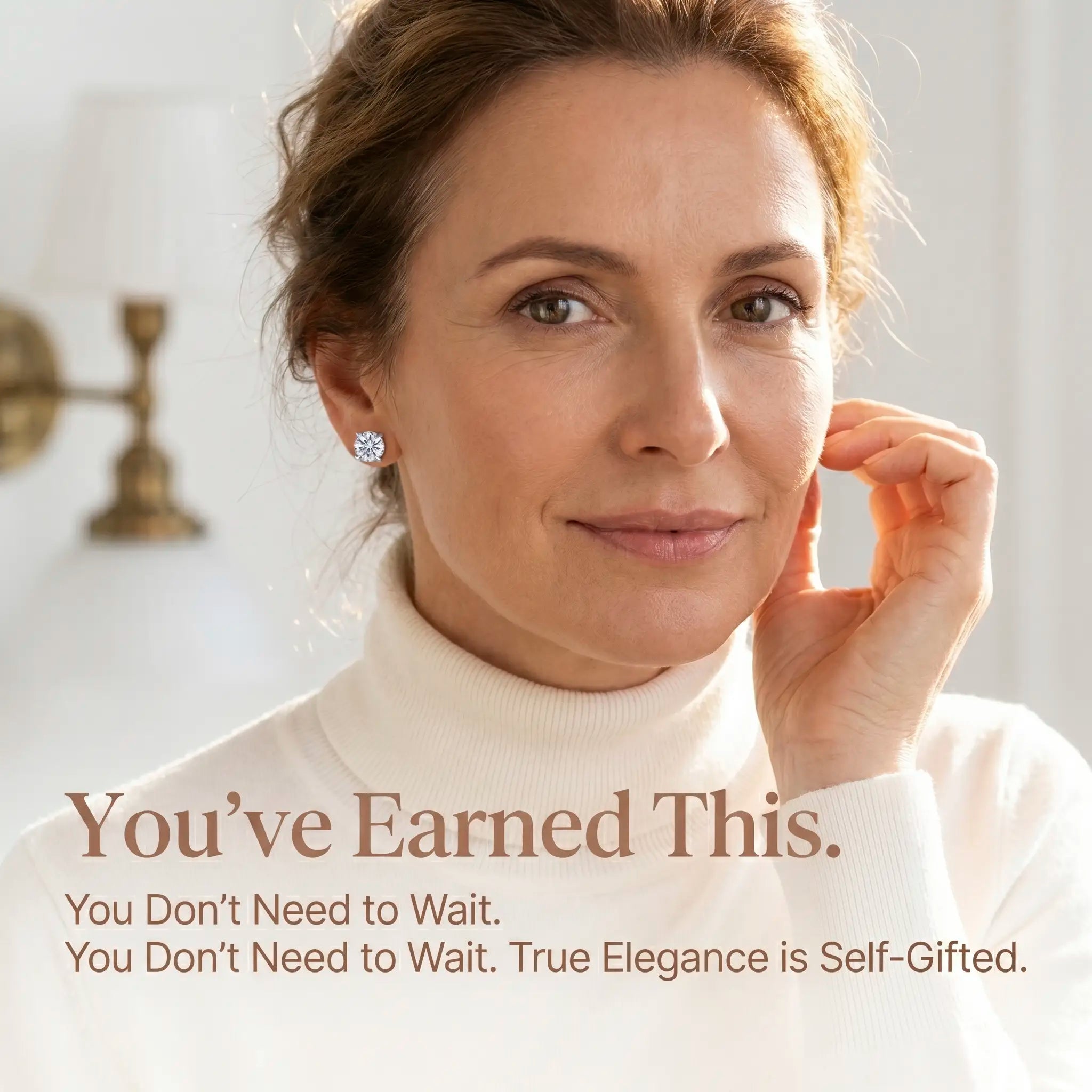 D-Color VVS1 Moissanite Stud Earrings — Exceptional Brilliance, Lightweight Comfort & Everyday Luxury Without the Diamond Price | Gold or Silver | Last Day Sale-90% OFF🔥