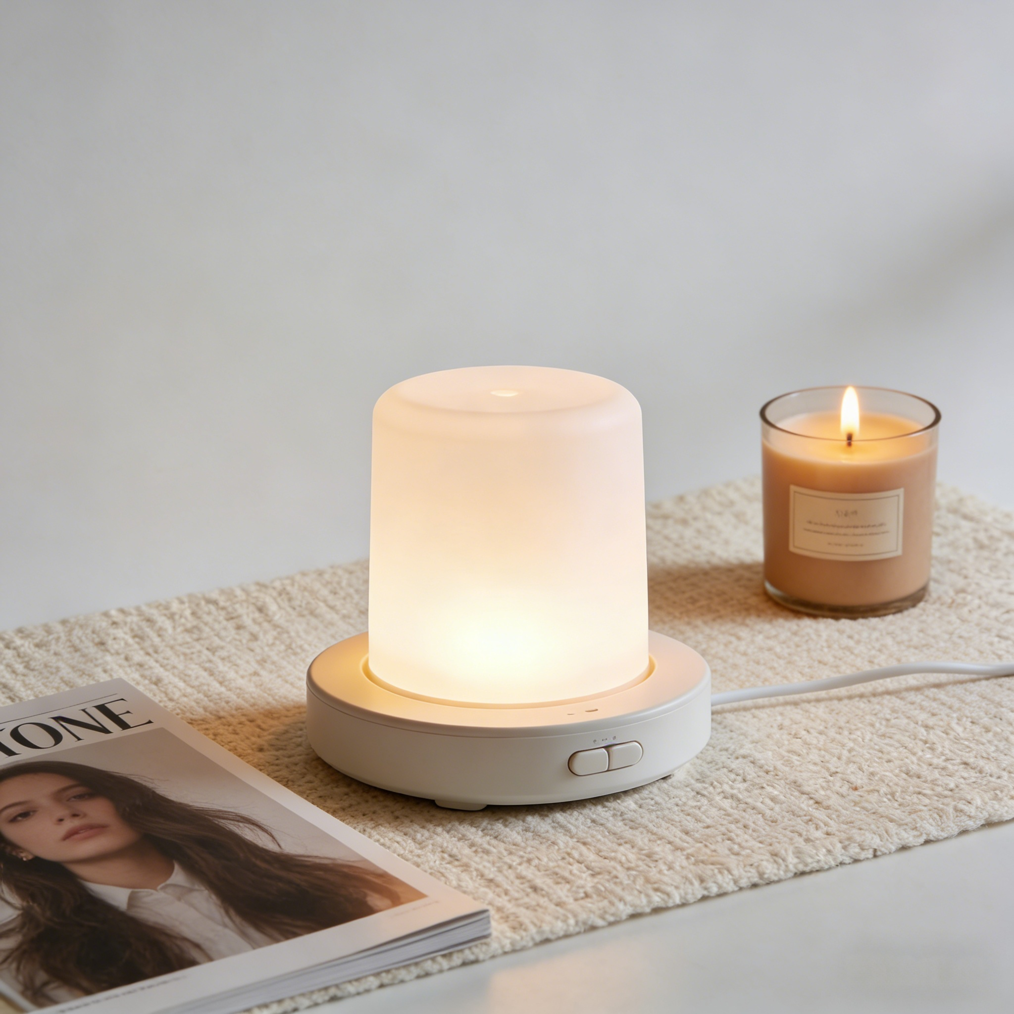 Soft Glow Nightstand Lamp
