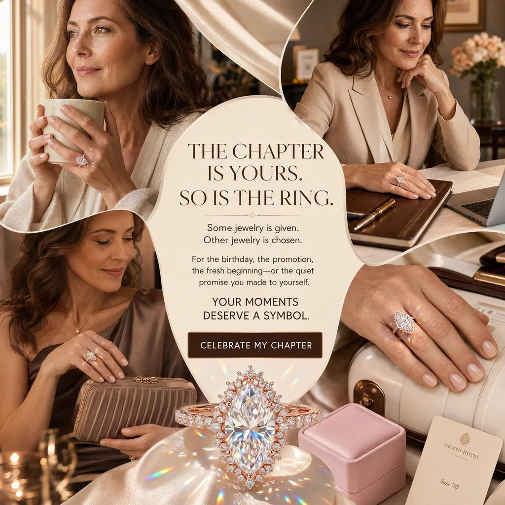 A Timeless Marquise Ring Designed To Make Every Moment Feel More Beautiful — Elegant Sparkle You’ll Love Wearing Every Day-Last Day Sale-90% OFF🔥