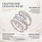 csandiva™ The Timeless Embrace 5.0ct Radiant Ring - Zero Anxiety Glamour & Smart Luxury Alternative | Claim 90% OFF Today🔥
