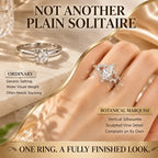 The Evergrowth™ Marquise Vine Moissanite Ring — An Elongated, Hand-Flattering Botanical Heirloom Design With Brilliant Fire in Gold or Silver | Last Day Sale-90% OFF🔥