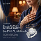 csandiva™ The "Aura" 3.0ct Radiant Halo Ring - Travel-Safe Brilliance & Smart Luxury Alternative | Claim 90% OFF Today🔥