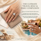 csandiva™ 3.0ct Vintage Nested Ring Suite - Smart Heirloom Alternative & Zero Anxiety Glamour | Claim 90% OFF Today🔥