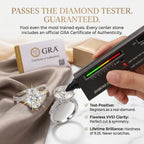 Csandiva™ The "Heiress" Flawless Moissanite Statement Ring | $15k Megawatt Brilliance, Passes Testers, Hypoallergenic (Sizes 4-15) | Last Day 90% OFF 🔥