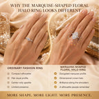 A Timeless Marquise Ring Designed To Make Every Moment Feel More Beautiful — Elegant Sparkle You’ll Love Wearing Every Day-Last Day Sale-90% OFF🔥