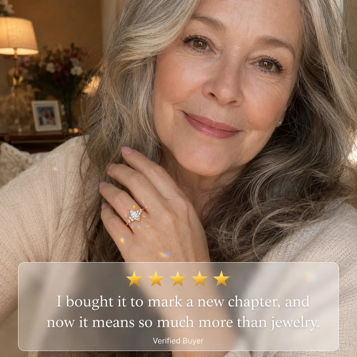 The Everglow Marquise™ Lab-Grown Diamond Ring — A Brilliant, Hand-Elongating Statement Made for Love, Milestones & Choosing Yourself | Gold or Silver | Last Day Sale-90% OFF🔥