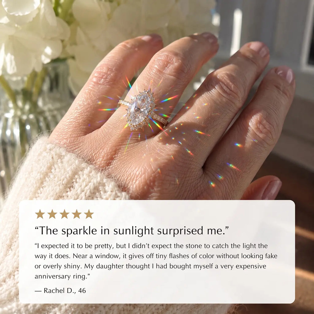 A Timeless Marquise Ring Designed To Make Every Moment Feel More Beautiful — Elegant Sparkle You’ll Love Wearing Every Day-Last Day Sale-90% OFF🔥