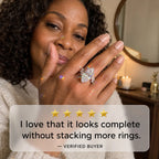 The Marquise Cascade Lab-Grown Diamond Ring — A 10-Carat Statement That Makes Fingers Look Longer, Delivers Full-Hand Sparkle & Finishes Every Look in One Ring | Gold or Silver | Last Day Sale-90% OFF🔥