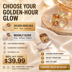 The Golden Hour Crown™ Elongated Cushion Lab-Grown Diamond Ring-Make Fingers Look Longer, Complete Every Outfit & Turn Everyday Moments Into Something Unforgettable | Gold or Silver | Last Day Sale-90% OFF🔥