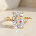 csandiva™ The "Timeless" 9.0ct Radiant Ring - Smart Luxury Alternative & Zero Anxiety Glamour | Claim 90% OFF Today🔥