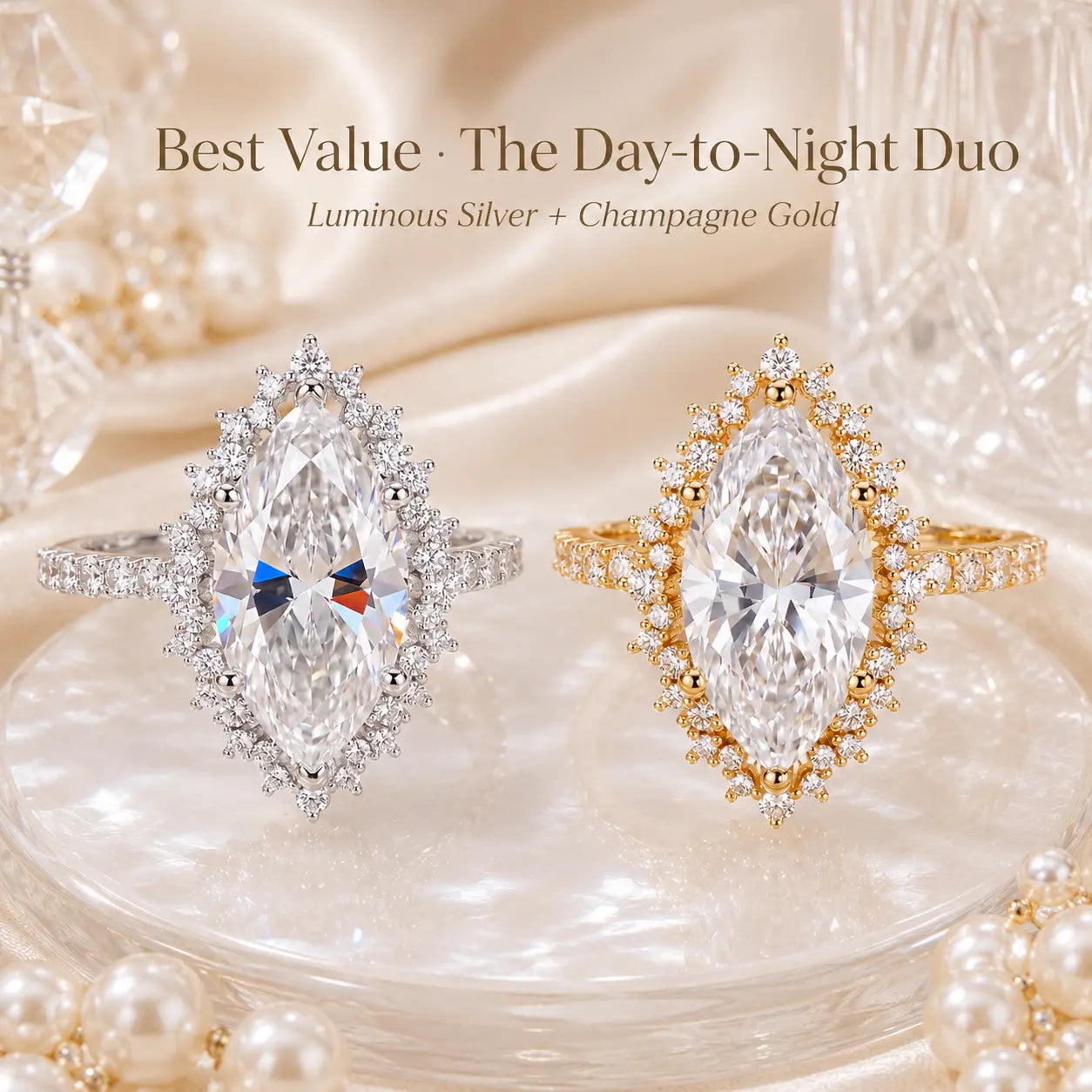 A Timeless Marquise Ring Designed To Make Every Moment Feel More Beautiful — Elegant Sparkle You’ll Love Wearing Every Day-Last Day Sale-90% OFF🔥