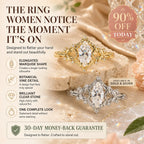 The Evergrowth™ Marquise Vine Moissanite Ring — An Elongated, Hand-Flattering Botanical Heirloom Design With Brilliant Fire in Gold or Silver | Last Day Sale-90% OFF🔥