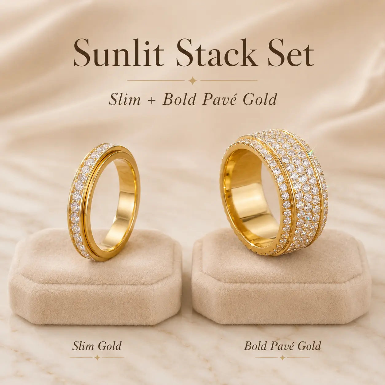 The Viral 18K Artisan Mindfulness Spinner Ring | Whisper-Quiet Elegance, Zero Green Fingers & A $10,000 Look | Last Day Sale-90% OFF🔥