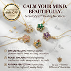 A Gentle Spin to Soothe Your Soul: Discover the Power of Zircon Healing-Last Day Sale-90% OFF🔥