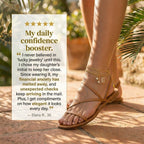 Manifest Your Wealth: The 24K Gold-Aura Personalized Manifestation Anklet -Last Day Sale-90% OFF🔥