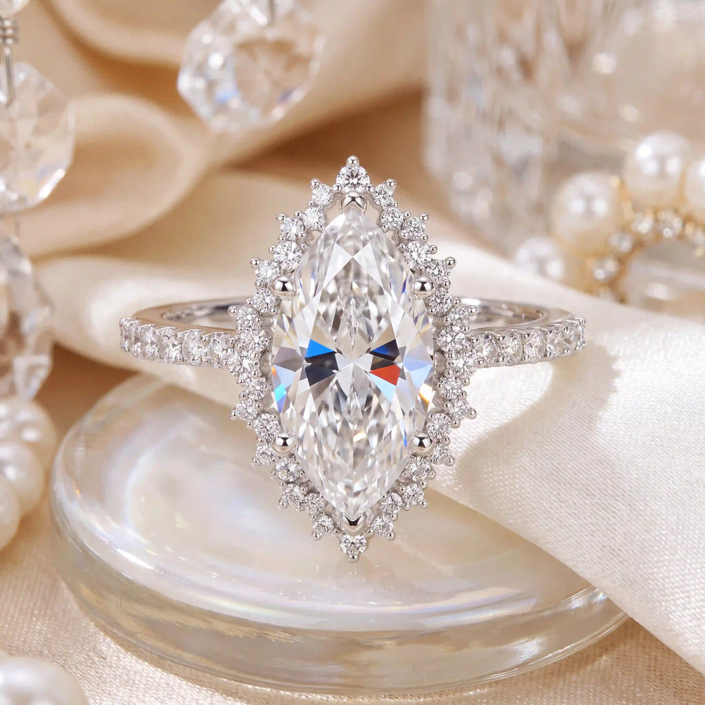 A Timeless Marquise Ring Designed To Make Every Moment Feel More Beautiful — Elegant Sparkle You’ll Love Wearing Every Day-Last Day Sale-90% OFF🔥