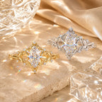 The Evergrowth™ Marquise Vine Moissanite Ring — An Elongated, Hand-Flattering Botanical Heirloom Design With Brilliant Fire in Gold or Silver | Last Day Sale-90% OFF🔥