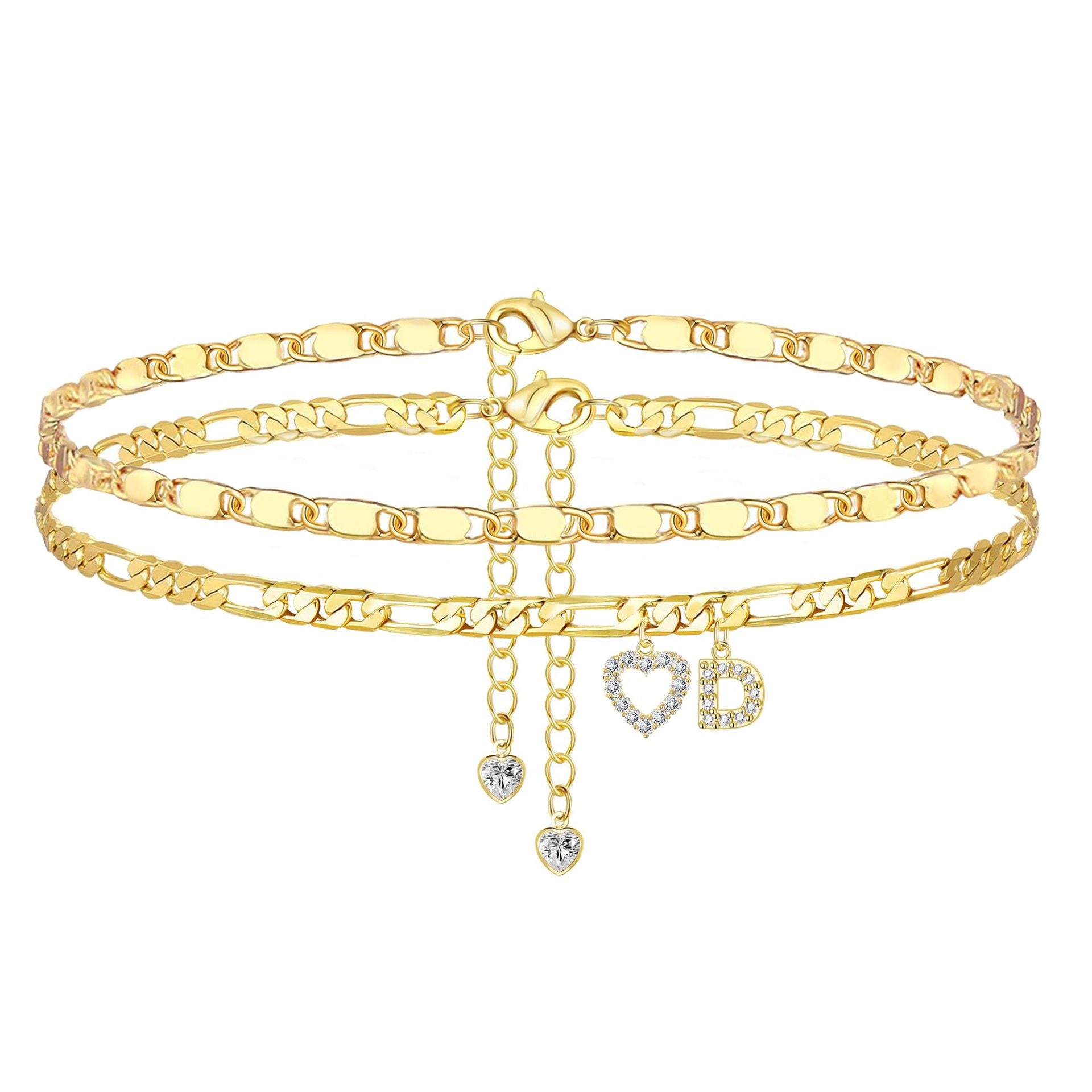 Manifest Your Wealth: The 24K Gold-Aura Personalized Manifestation Anklet -Last Day Sale-90% OFF🔥