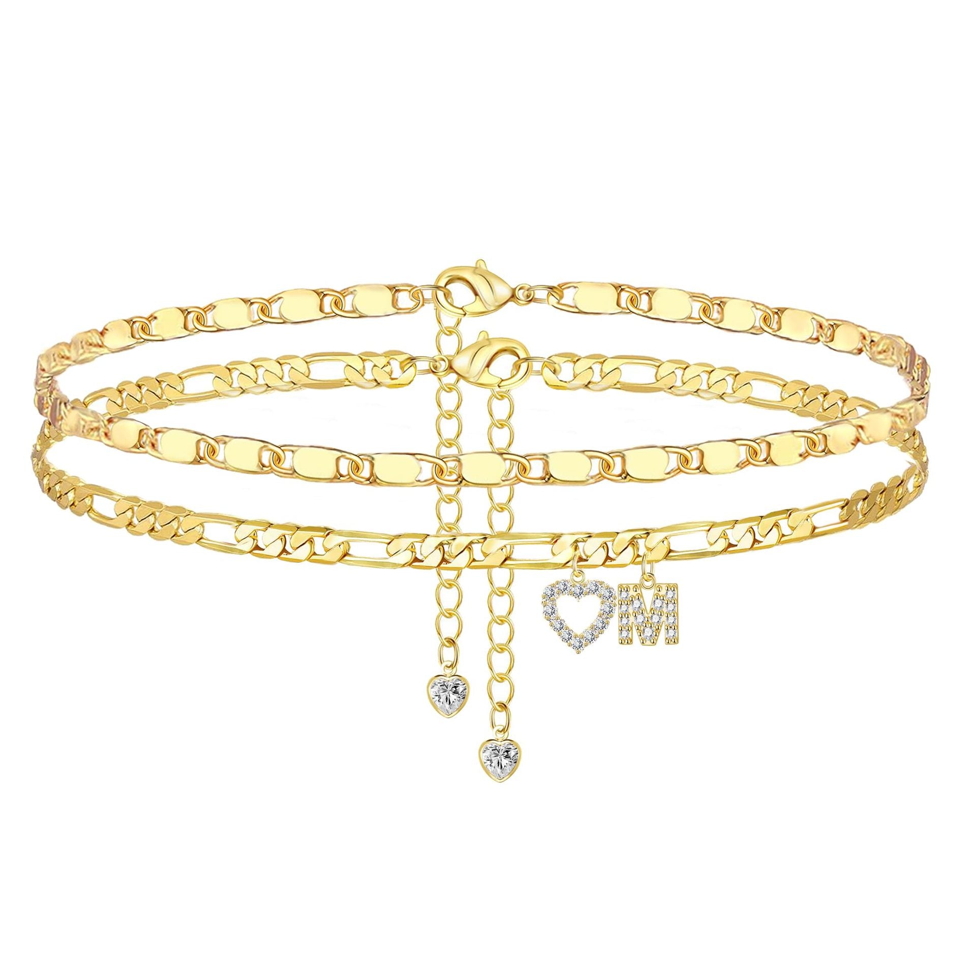Manifest Your Wealth: The 24K Gold-Aura Personalized Manifestation Anklet -Last Day Sale-90% OFF🔥