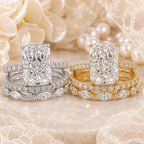 The Complete 3-Ring Bridal Stack — One Timeless Set, Endless Ways to Wear Your Sparkle | Gold or Silver | Last Day Sale-90% OFF🔥